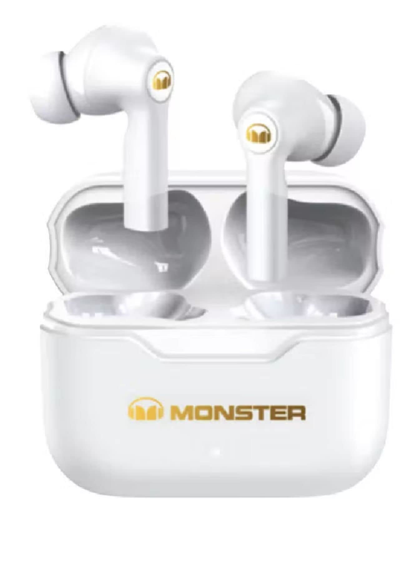 JB Q Monster XKT02 Wireless Headphones Dual Modes For Music And Gaming (White)