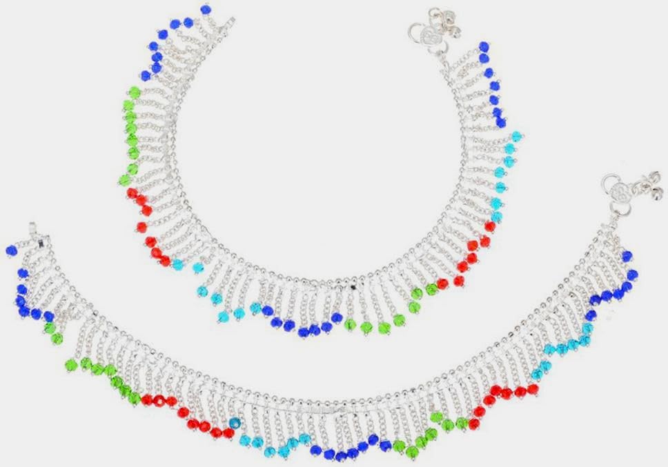 See full amazon price history chart for WomenSky silver payal multicolour Alloy Anklet WomenSky silver payal multicolour Alloy Anklet (B0CRDNTZVK) Amazon Price History, Amazon Price Tracker