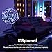 Acogedor Dodecahedron Light, USB 3D Cube Light, LED Desk Table Lamp Light Gaming Light, Ambient Night for Home Decoration