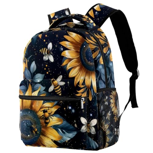 Sac à dos de voyage fleuri pour randonnée urbaine et escapades