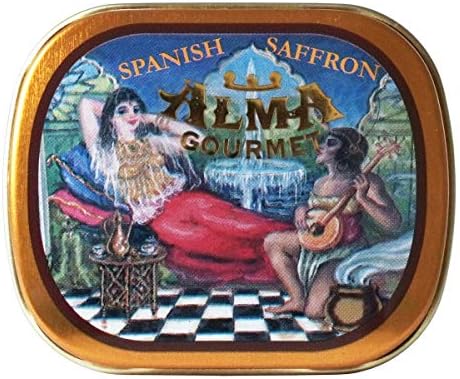 Alma Gourmet Spanish Saffron Tin 2 Gram