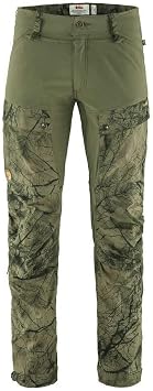 Fjallraven F87176626-62546/R Keb Trousers M Green Camo-Laurel Green 46/R