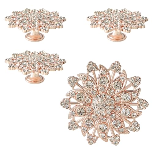La confezione include: 4 pomelli per armadietti e viti di montaggio necessarie sono incluse. Facile e veloce da installare.
