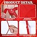 Tisancy Men's Funny Thong Sling Stretch Underwear Cheeky Briefs Bulge Pouch Underwear Briefs Gag Gift for Men(Red,Classic)