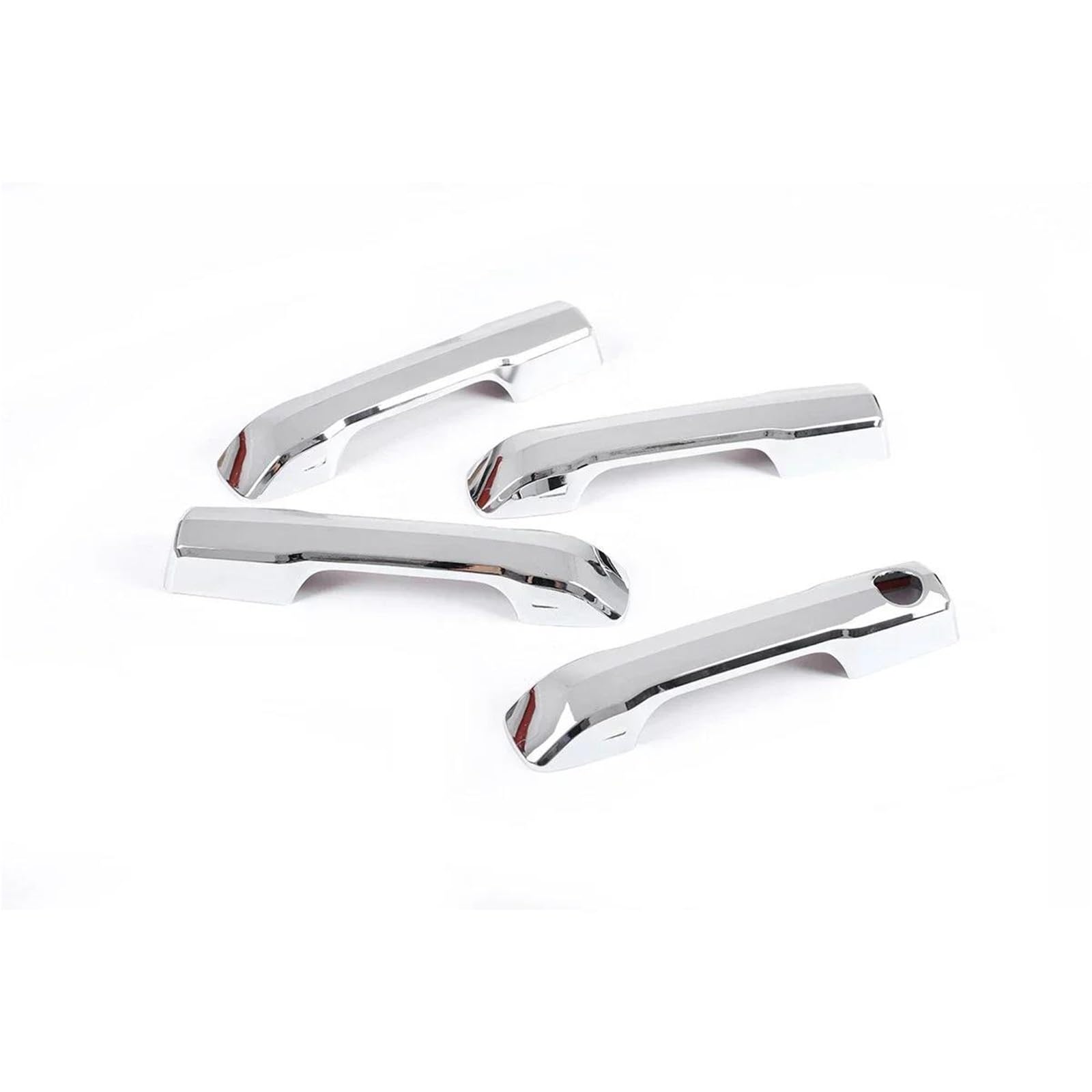 Yytemd Sliver Car Door Handle Cover Exterior Moulding Trim Protector Accessories For Toyota For Tundra 2022-2025 Chrome(Sliver)