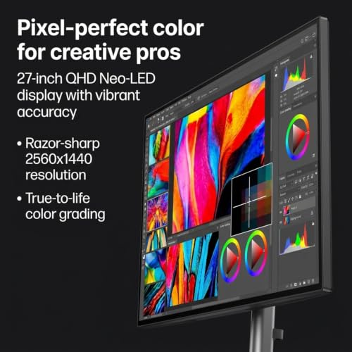 Image of HP OmniStudio X 27 inch All-in-One Desktopn Core Ultra 7, RTX 5050 27 inch Diagonal, QHD 2560 x 1440 120 Hz IPS 2TB SSD 64GB RAM Win 11 Pro
