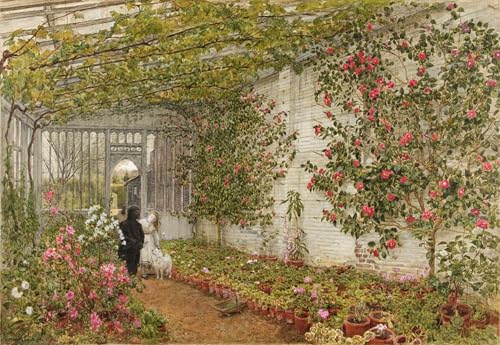Affiche le Conservatoire d'Albert Goodwin en impression sur toile modern pour salon 60x90cm