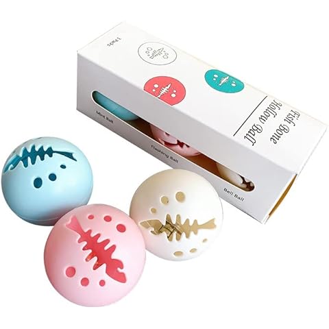 Teogneot Cat Ball with Sounds Flash Light Cover