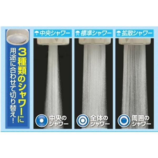 Amazon | Superb products 首ふり節水蛇口シャワー IB-071 3種類