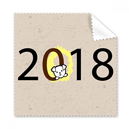 Cadeau de bonne année original lot de 5 chiffons de nettoyage
