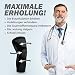 POWERLIX Kniebandage für Damen/Männer, Kompression Kniestütze für Meniskusriss, Arthritis, Linddert Kniescherzen, ACL, Laufen, Gewichtheben, Basketball, Volleyball, Sport, Schwarz, M