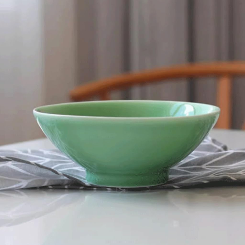 Miski do zupy miska na makaron gospodarstwo domowe duża ceramiczna restauracja makaron instant miska ramen wysokie miski obiadowe (A)