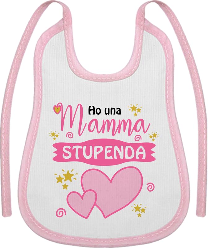 Corredino Neonato Set neonato 0 mesi maschio e femmina – body tutine bavette e cappellino con frasi dolci “Amore di mamma” – Idea regalo nascita compleanno e festa della mamma