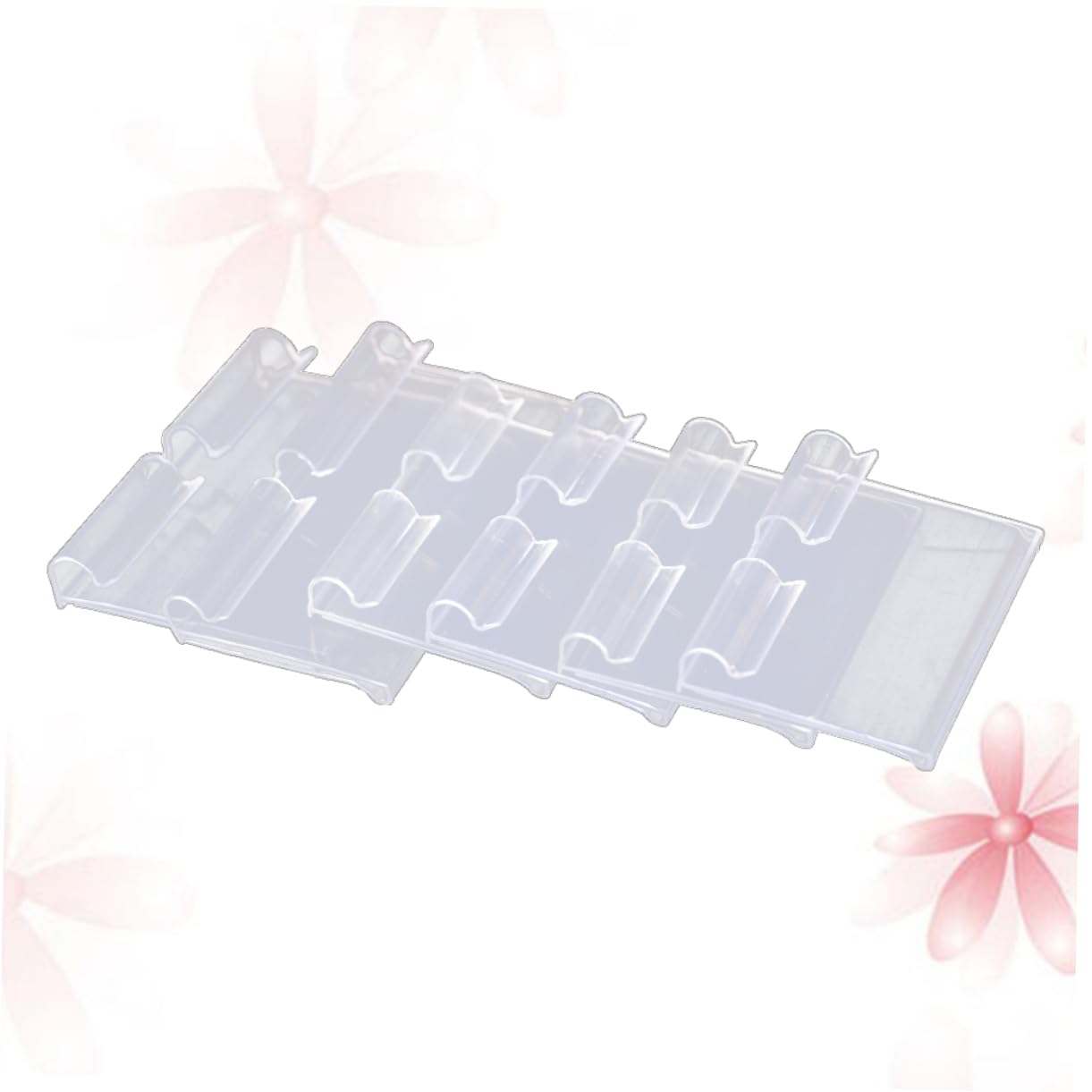 NAMOARLY 10pcs PVC Retail Tags Supermarket Mall Shop Store Shelf Tags for Wire Shelving