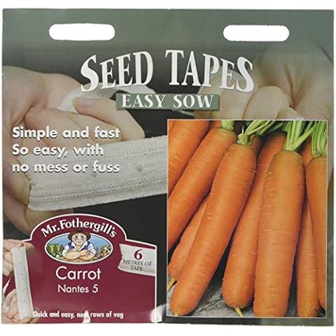 Mr Fothergill's Tape Carrot Nantes 5 Seeds Cover