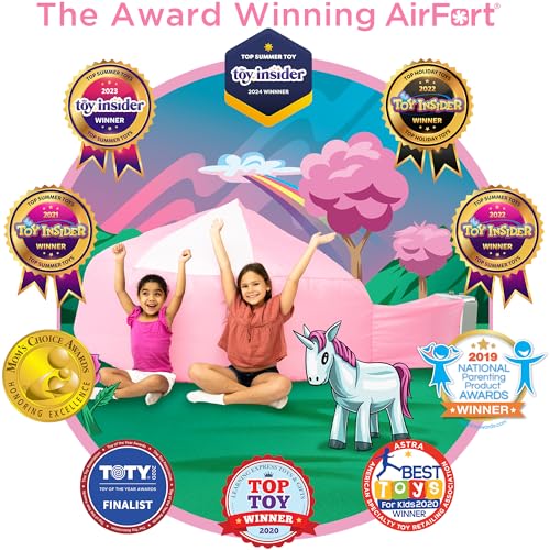 image for The Original Patented AirFort - Build A Fort in 30 Seconds, Inflatable