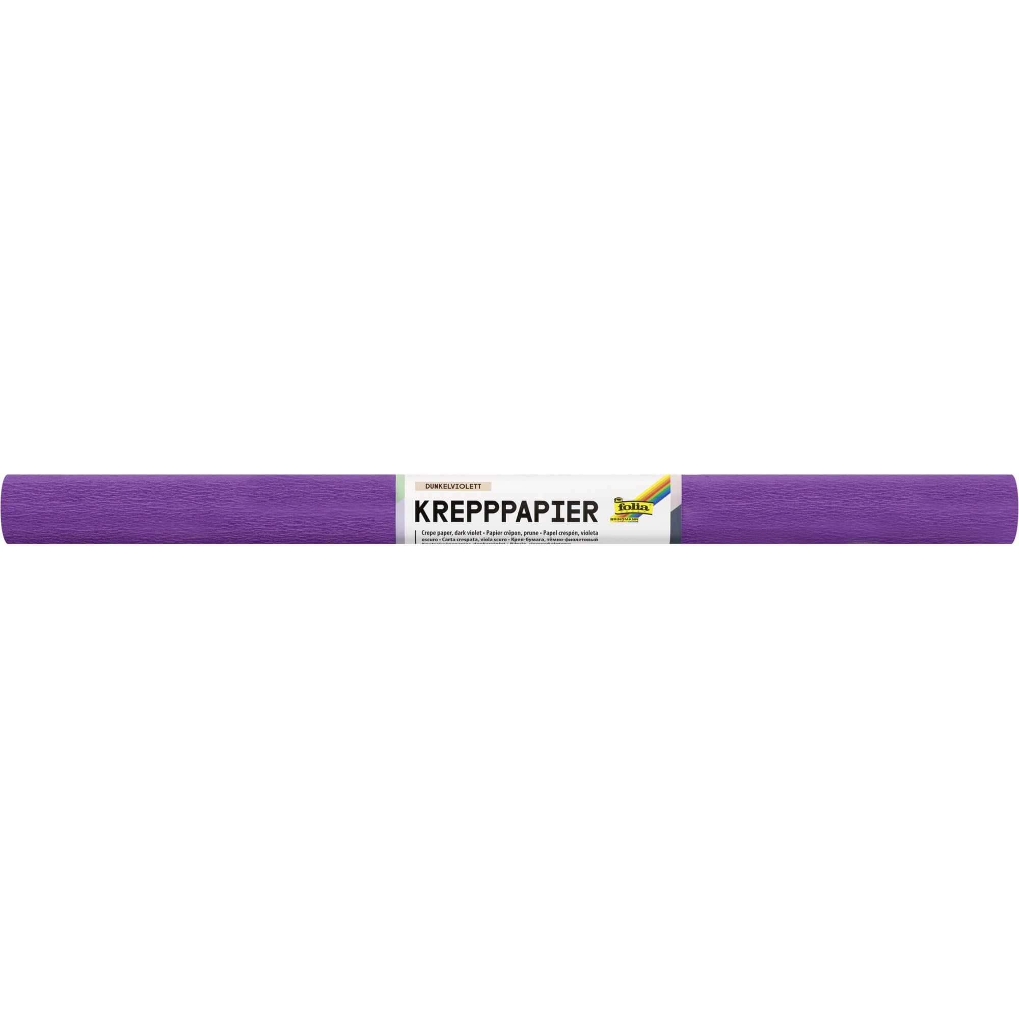folia Krepppapier Dora Dunkelviolett 10 Rollen - Product Description