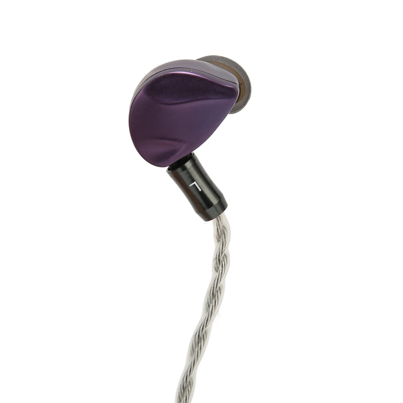 WINH Cuffie per Monitor, cuffie di regolazione cablate professionali con cavo staccabile per musicista, colore viola (4.4)