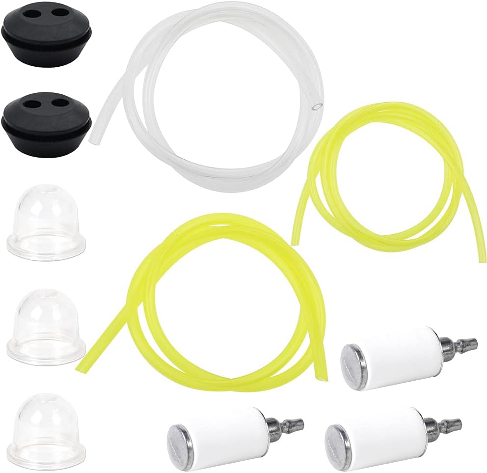 2x Benzinfilter Kit Für Freischneider & Motorsensen - Inkl. Schläuche Und Dichtungen