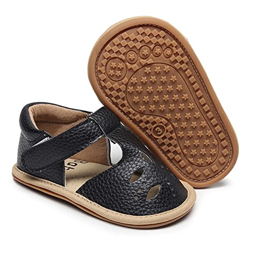 Closed Toe Single Walking Shoes for Toddler Kids Boy Girl 2025 Trendy Hollow Out First Flat Sandals Shoes4