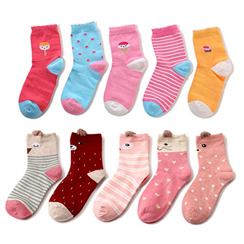 Kids Girls Cute Fashion Soft Cotton Dress Socks Gift2