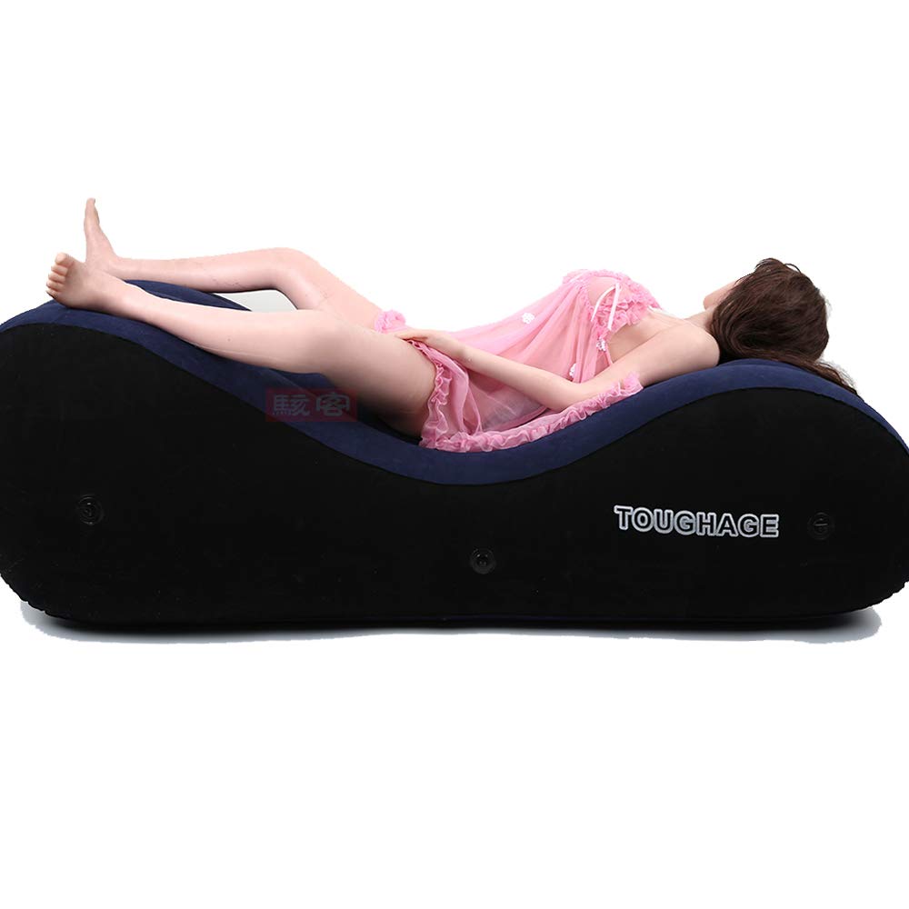 Zooma Sex Bett Aufblasbare Kissen Stuhl Sofa, Mehrzweck Aufblasbares Sex Lendenkissen, Sex Kissen Aufblasbar Sofa mit Elektrischer Pumpe, Bondage Sexmöbel Erotik SM Sex-Spielzeug für Paare