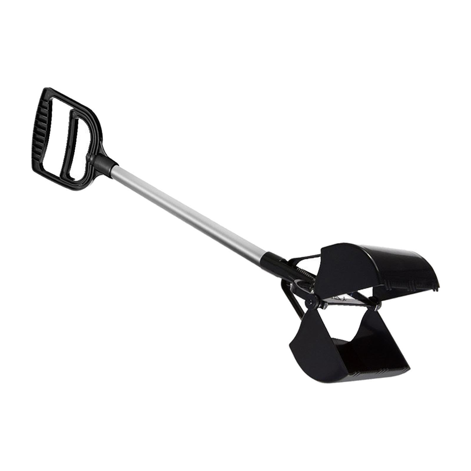 Pala de Limpieza sin Esfuerzo Pala de fácil Agarre con Mango Largo Herramienta portátil para Limpiar Conejos al Aire Libre para dueños de Mascotas Limpieza de Patios