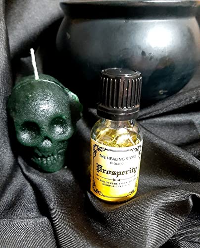 The Healing Store Prosperity Ritual Oil | For Hoodoo, Wicca, Conjour, Spellwork