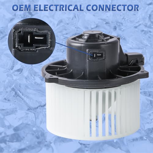 Image of AC Heater Blower Motor Assembly with Fan Cage 971132G000 97113-3K000 PM9247 Compatible with 03-11 Hyundai Accent / 06-10 Azera Sonata / 07-08 Entourage / 06-09 Tucson /Kia 06-10 Optima
