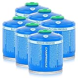 Campingaz Ventil-Gaskartusche CV300 Plus 240g - Butan/Propan Gas (4er Pack)