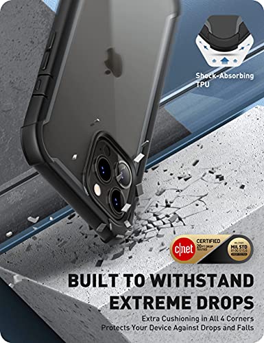 Capa i-Blason Ares para iPhone 13 Pro Max 6,7 Pol. (2021), capa resistente com protetor de tela inte