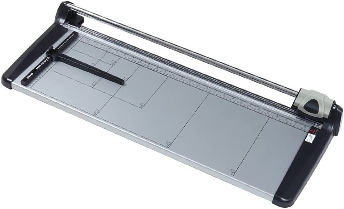 Papierschneider, Papierschneidemaschine, Papierschneidemaschine, Rotationsschneider mit automatischer Sicherheitssicherung, Papierschneidemaschine, A4-Papierschneider, Papierschneidemaschine für Büro