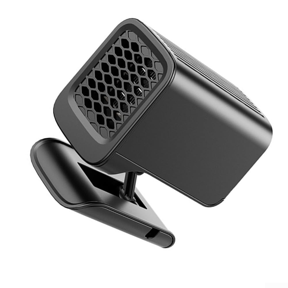 120W Elettrico Sbrinatore Sbrinatore Demister Portatile Raffreddamento Rapido Riscaldamento Auto Ventilatore Parabrezza Auto Sbrinatore con Base Girevole