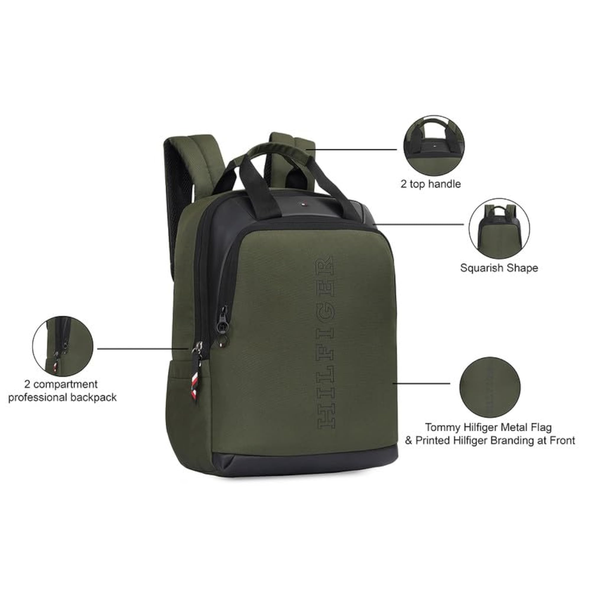 Unisex Hornet Laptop Backpack, Stylish & Functional