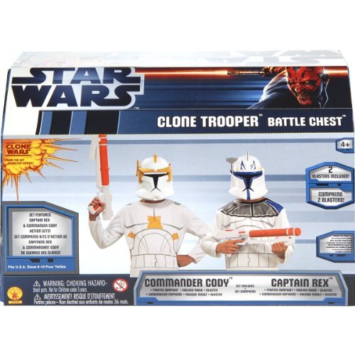 Rubies - Disfraz de 2 disfraces de clone trooper para niño