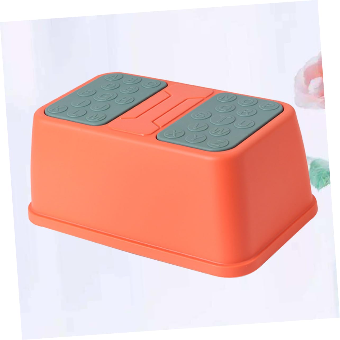 Taburete Infantil Antideslizante de PP, Reposapiés Sola Capa para Niños, Estable y Seguro para Baño, Lavabo y Hogar