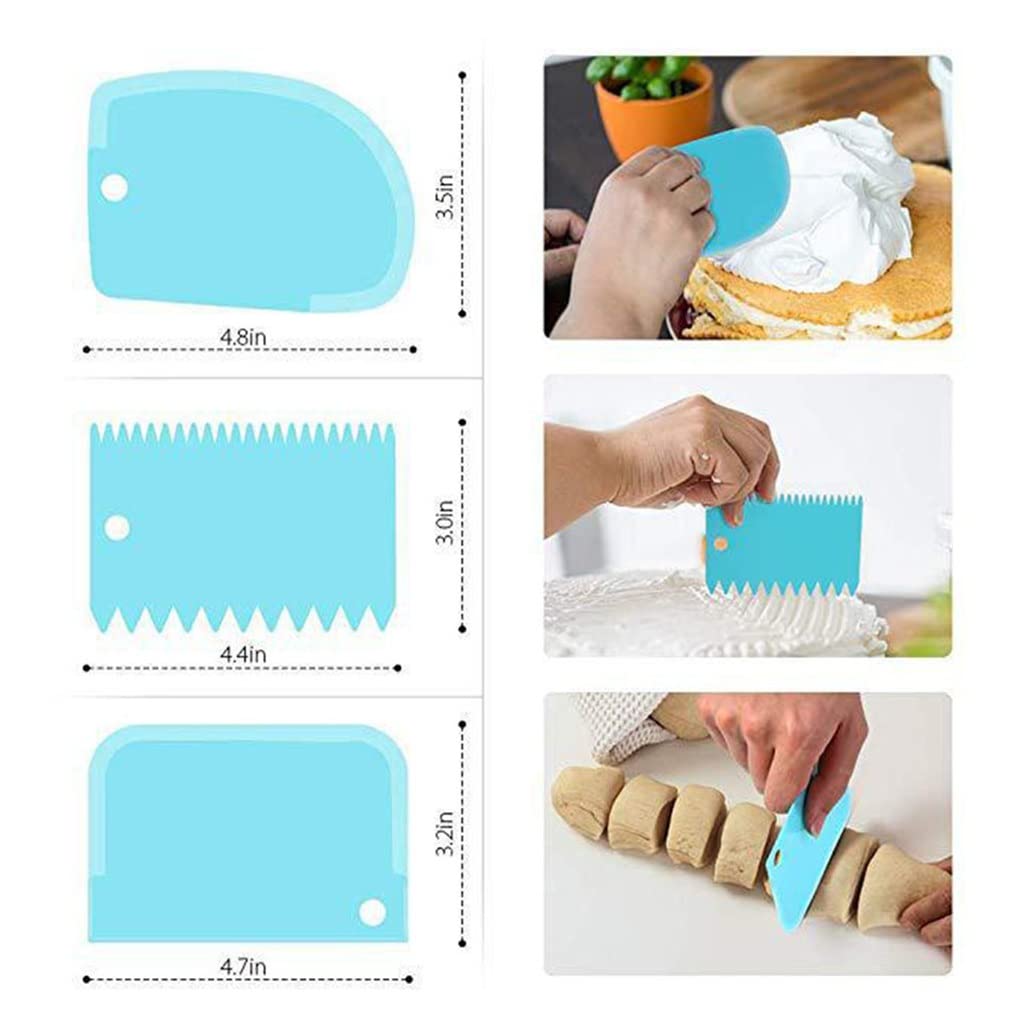 Kit de 102 Piezas para Decorar Pasteles: Incluye moldes para Cupcakes, boquillas, Mangas pasteleras y espátulas. Ideal para Principiantes.