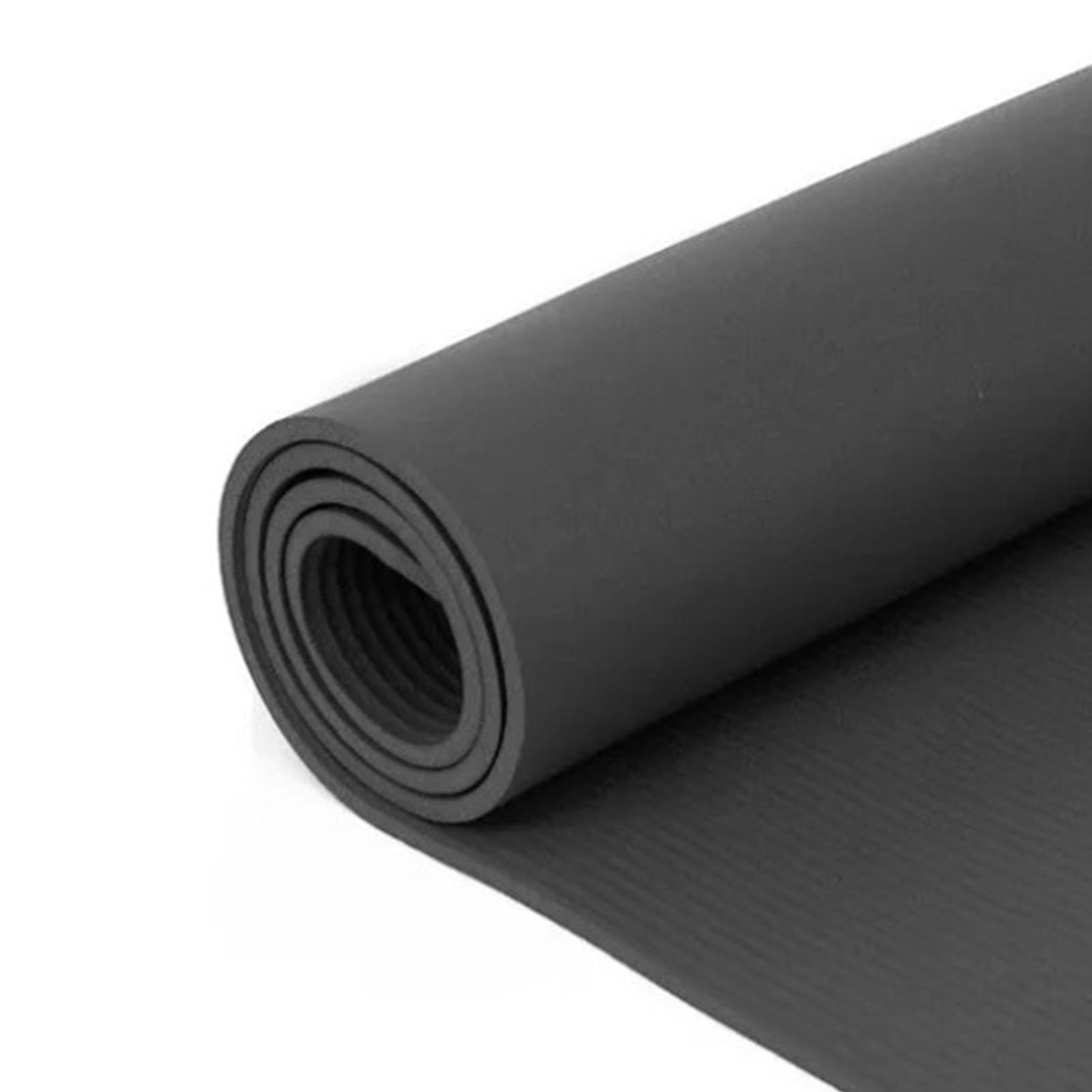 Tappetino per Esercizi NBR Spesso con Trama Antiscivolo 72x24 Pollici per Palestra Interna Ed Esterna Pilates Allenamento Meditazione