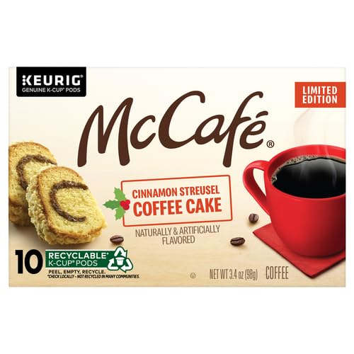 McCafe Cinnamon Streusel Coffee Cake Coffee, Keurig