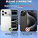 Suoman for iPhone 17 Pro Max Camera Lens Protector, [All-in-one Diamond] [Strong-Adhesion] Metal Frame Tempered Glass Camera Lens Cover -Silver