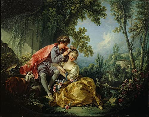 Le printemps de François Boucher toile salon pour créer une ambiance artistique unique