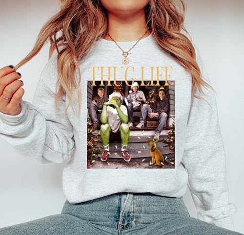 Seaside Ink Viral Christmas Thug Life Sweater thumb #2