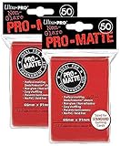 Ultra Pro PRO-MATTE (100 Count) Red Deck Protector Sleeves - Compatible With Magic the Gathering (2...