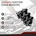 Ignition Coil Pack fit for V6 4.2 3.9 3.8 3.0 2001 2002 2003 2004 2005 2006 2007 2008 Ford F-150 F150 Ranger Mustang Taurus Windstar Freestar E150 E250, Mazda B3000, Mercury Cougar Monterey Sable