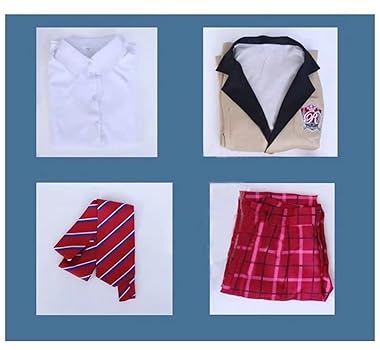 Amazon.co.jp: [MAIKO] 玲明学園 制服 コスプレ衣装 Eve 巴日和