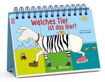 Spiral-bound Welches Tier ist das hier? [German] Book