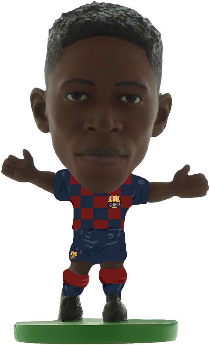 SoccerStarz - Barcelona Ousmane Dembele - Home Kit (2020 version)