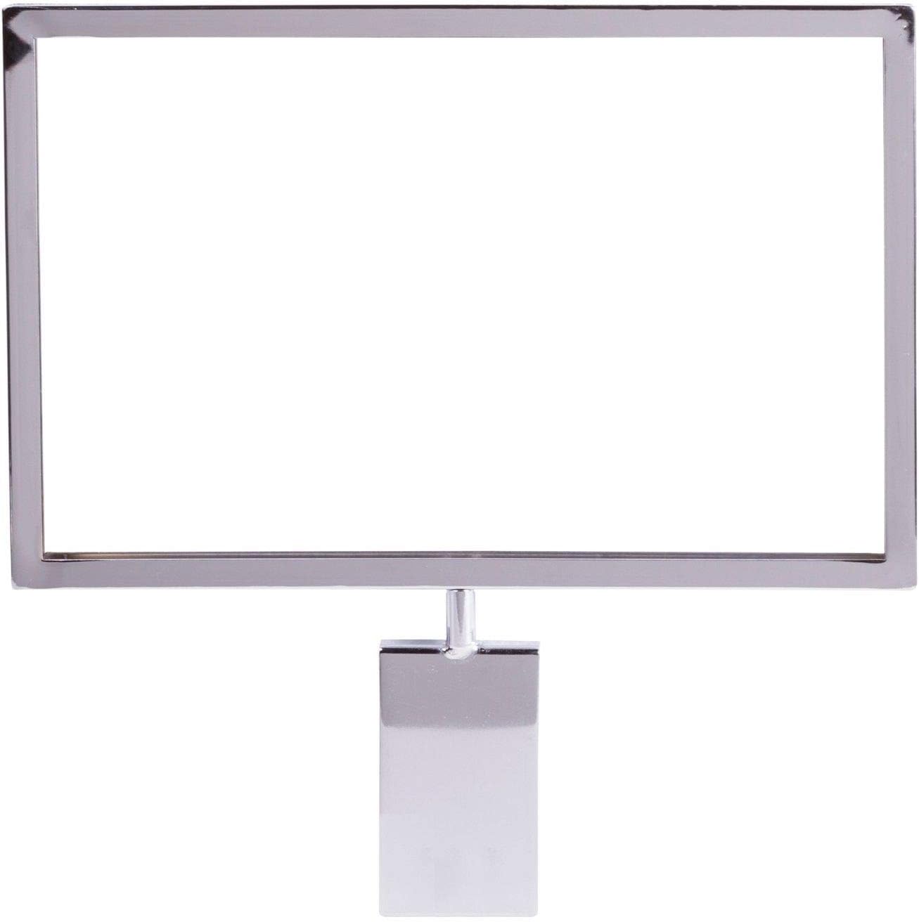 Gridwall Sign Holder, 7" x 11" Card Holder for & Grid Panels, Black, 10 Pack