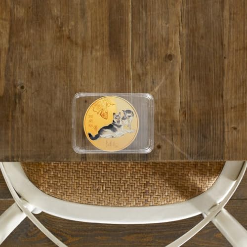 Caja protectora transparente para monedas pack 4 unidades miniatura 5