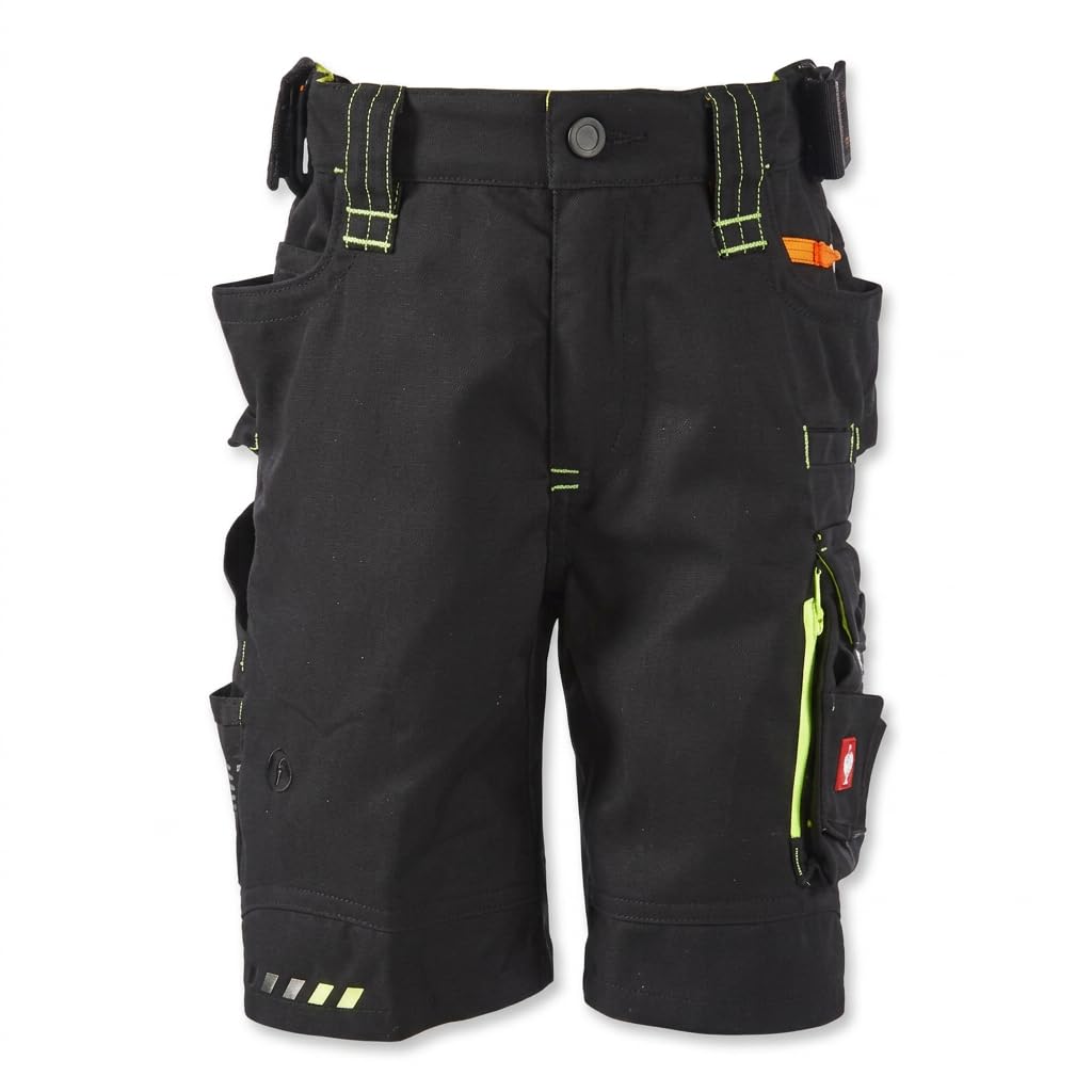 Engelbert Strauss Kinder Shorts e.s.Motion 2020 – robuste Outdoor-Shorts mit Taschen für Jungen und Mädchen